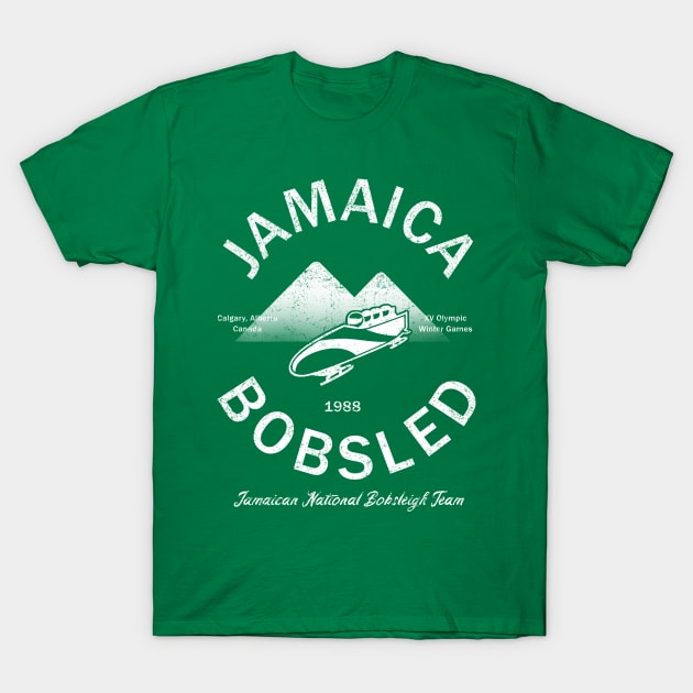 Jamaican Bobsled Team T-Shirt by PaletteDesigns